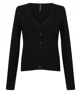 Henbury H726 Ladies Lightweight V Neck Cardigan